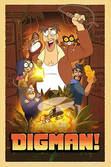 Постер к мультсериалу Дигман!